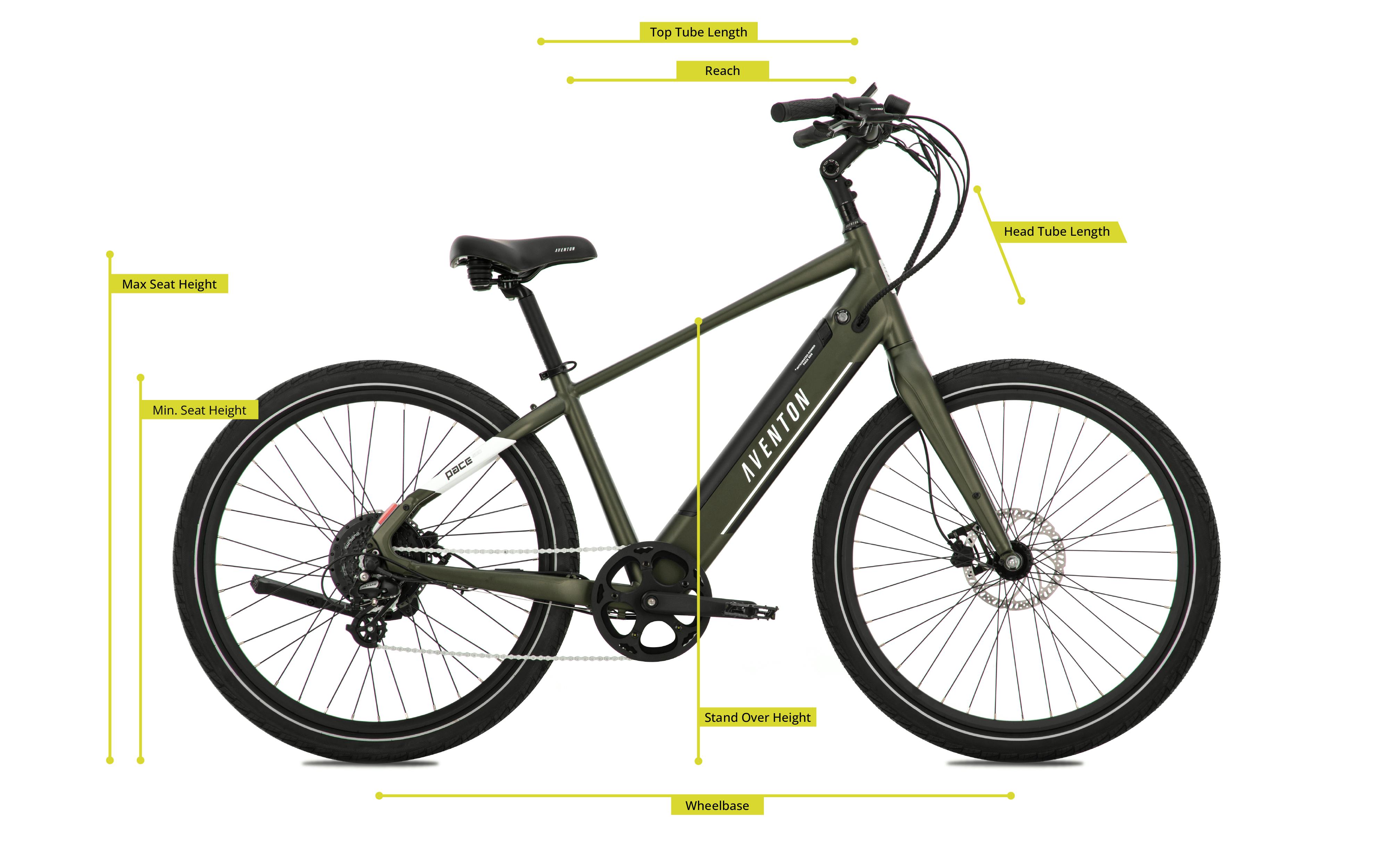 Aventon best sale size chart